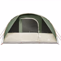 vidaXL Camping Tent Tunnel 5-Person Lightweight Tent Beach Tent Waterproof - green - Additional view 6