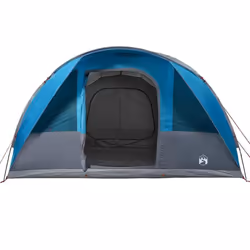 vidaXL Camping Tent Tunnel 5-Person Lightweight Tent Beach Tent Waterproof - blue - Additional view 5