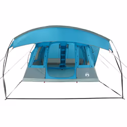 vidaXL Camping Tent Tunnel 5-Person Waterproof Lightweight Tent Dome Tent - blue - Additional view 5