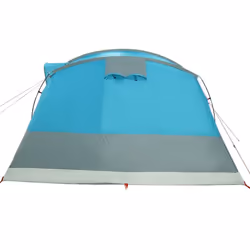 vidaXL Camping Tent Tunnel 5-Person Waterproof Lightweight Tent Dome Tent - blue - Additional view 8