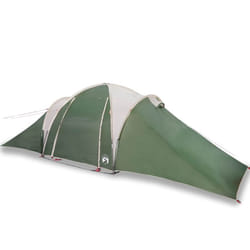 vidaXL Family Tent Dome 6-Person Waterproof Camping Tent Lightweight Tent - green