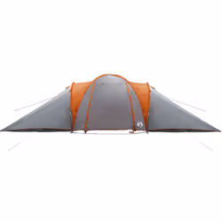 vidaXL Family Tent Dome 6-Person Waterproof Camping Tent Lightweight Tent - grey and orange - Additional view 6