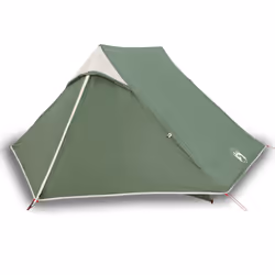 vidaXL Camping Tent 2-Person Lightweight Tent Dome Tent Fabric Waterproof - green