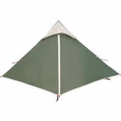 vidaXL Camping Tent 2-Person Lightweight Tent Dome Tent Fabric Waterproof - green - Additional view 4