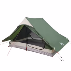 vidaXL Camping Tent 2-Person Lightweight Tent Dome Tent Fabric Waterproof - green - Additional view 6