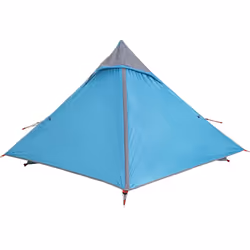 vidaXL Camping Tent 2-Person Lightweight Tent Dome Tent Fabric Waterproof - blue - Additional view 4