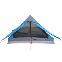 vidaXL Camping Tent 2-Person Lightweight Tent Dome Tent Fabric Waterproof - blue - Additional view 5