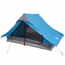 vidaXL Camping Tent 2-Person Lightweight Tent Dome Tent Fabric Waterproof - blue - Additional view 6