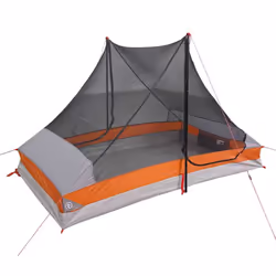 vidaXL Camping Tent 2-Person Lightweight Tent Dome Tent Fabric Waterproof - grey - Additional view 7