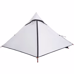 vidaXL Camping Tent 2-Person Lightweight Tent Dome Tent Fabric Waterproof - white - Additional view 4
