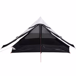 vidaXL Camping Tent 2-Person Lightweight Tent Dome Tent Fabric Waterproof - white - Additional view 5