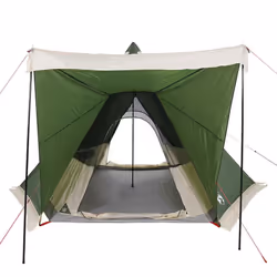 vidaXL Family Tent Tipi 6-Person Camping Lightweight Tent Dome Tent Waterproof - green - Additional view 4