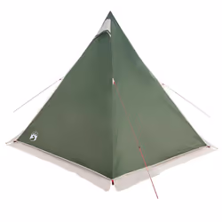 vidaXL Family Tent Tipi 6-Person Camping Lightweight Tent Dome Tent Waterproof - green - Additional view 6