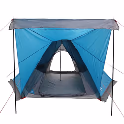 vidaXL Family Tent Tipi 6-Person Camping Lightweight Tent Dome Tent Waterproof - blue - Additional view 4