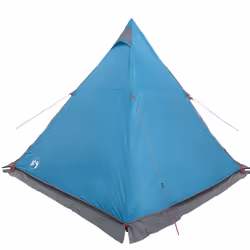 vidaXL Family Tent Tipi 6-Person Camping Lightweight Tent Dome Tent Waterproof - blue - Additional view 6