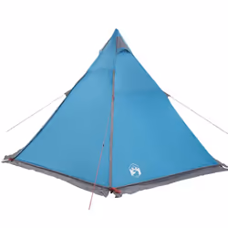 vidaXL Family Tent Tipi 6-Person Camping Lightweight Tent Dome Tent Waterproof - blue - Additional view 7