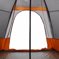 vidaXL Family Tent Tipi 6-Person Camping Lightweight Tent Dome Tent Waterproof - grey - Additional view 9