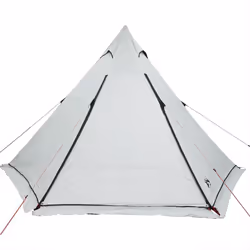 vidaXL Family Tent Tipi 6-Person Camping Lightweight Tent Dome Tent Waterproof - white - Additional view 5