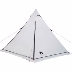 vidaXL Family Tent Tipi 6-Person Camping Lightweight Tent Dome Tent Waterproof - white - Additional view 7