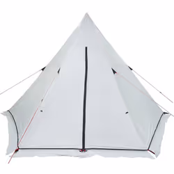 vidaXL Family Tent Tipi 6-Person Camping Lightweight Tent Dome Tent Waterproof - white - Additional view 8