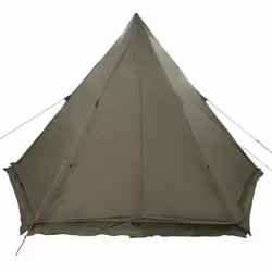 vidaXL Family Tent Tipi 6-Person Camping Lightweight Tent Dome Tent Waterproof - olive green - Additional view 8