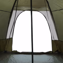 vidaXL Family Tent Tipi 6-Person Camping Lightweight Tent Dome Tent Waterproof - brown - Additional view 9