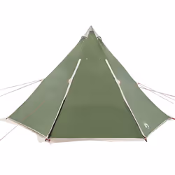 vidaXL Family Tent Tipi 6-Person Camping Lightweight Tent Dome Tent Waterproof - green - Additional view 6