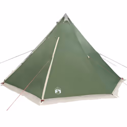 vidaXL Family Tent Tipi 6-Person Camping Lightweight Tent Dome Tent Waterproof - green - Additional view 7