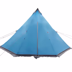 vidaXL Family Tent Tipi 6-Person Camping Lightweight Tent Dome Tent Waterproof - blue - Additional view 4