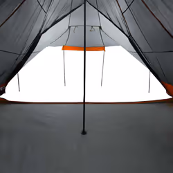 vidaXL Family Tent Tipi 6-Person Camping Lightweight Tent Dome Tent Waterproof - grey - Additional view 8