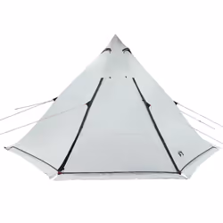 vidaXL Family Tent Tipi 6-Person Camping Lightweight Tent Dome Tent Waterproof - white - Additional view 6