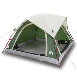 vidaXL Camping Tent Cabin 4-Person Patio Lightweight Tent Dome Tent Waterproof - green
