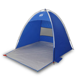 vidaXL Beach Tent 3-Person Lightweight Tent Camping Tent Shelter Waterproof - blue