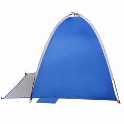 vidaXL Beach Tent 3-Person Lightweight Tent Camping Tent Shelter Waterproof - blue - Additional view 5