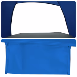 vidaXL Beach Tent 3-Person Lightweight Tent Camping Tent Shelter Waterproof - blue - Additional view 7