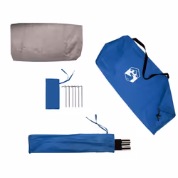 vidaXL Beach Tent 3-Person Lightweight Tent Camping Tent Shelter Waterproof - blue - Additional view 9
