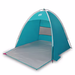 vidaXL Beach Tent 3-Person Lightweight Tent Camping Tent Shelter Waterproof - green