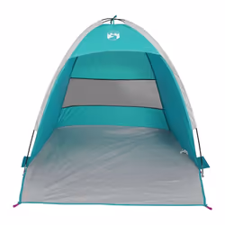 vidaXL Beach Tent 3-Person Lightweight Tent Camping Tent Shelter Waterproof - green - Additional view 4