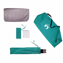 vidaXL Beach Tent 3-Person Lightweight Tent Camping Tent Shelter Waterproof - green - Additional view 9