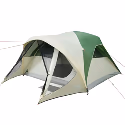 vidaXL Family Tent Tunnel 6-Person Waterproof Camping Tent Lightweight Tent - green - Additional view 4
