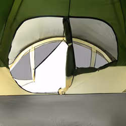 vidaXL Family Tent Tunnel 6-Person Waterproof Camping Tent Lightweight Tent - green - Additional view 9