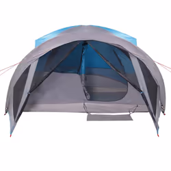 vidaXL Family Tent Tunnel 6-Person Waterproof Camping Tent Lightweight Tent - blue - Additional view 6