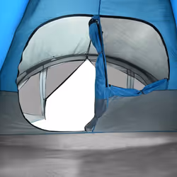 vidaXL Family Tent Tunnel 6-Person Waterproof Camping Tent Lightweight Tent - blue - Additional view 9