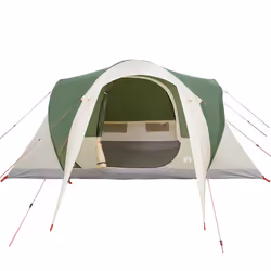 vidaXL Family Tent Dome 6-Person Camping Tent Lightweight Tent Waterproof - green - Additional view 5