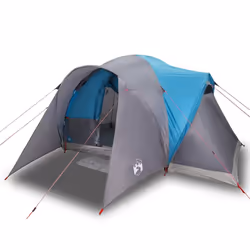 vidaXL Family Tent Dome 6-Person Camping Tent Lightweight Tent Waterproof - blue