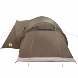 vidaXL Family Tent Dome 6-Person Camping Tent Lightweight Tent Waterproof - brown, 375 x 225 x 176 cm - Additional view 7