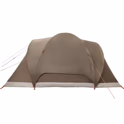 vidaXL Family Tent Dome 6-Person Camping Tent Lightweight Tent Waterproof - brown, 375 x 225 x 176 cm - Additional view 8