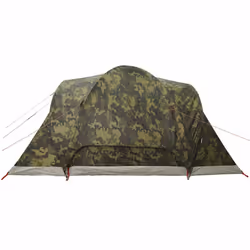 vidaXL Family Tent Dome 6-Person Camping Tent Lightweight Tent Waterproof - camouflage, 375 x 225 x 176 cm - Additional view 8