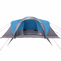 vidaXL Family Tent Dome 6-Person Camping Tent Lightweight Tent Waterproof - blue, 494 x 370 x 190 cm - Additional view 5