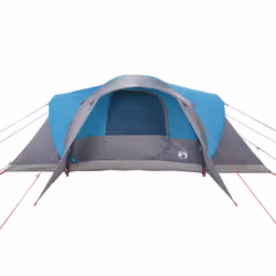 vidaXL Family Tent Dome 6-Person Camping Tent Lightweight Tent Waterproof - blue, 494 x 370 x 190 cm - Additional view 6